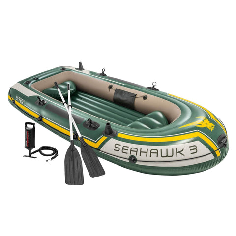 3 Inflatable Boat Set - 3-Person