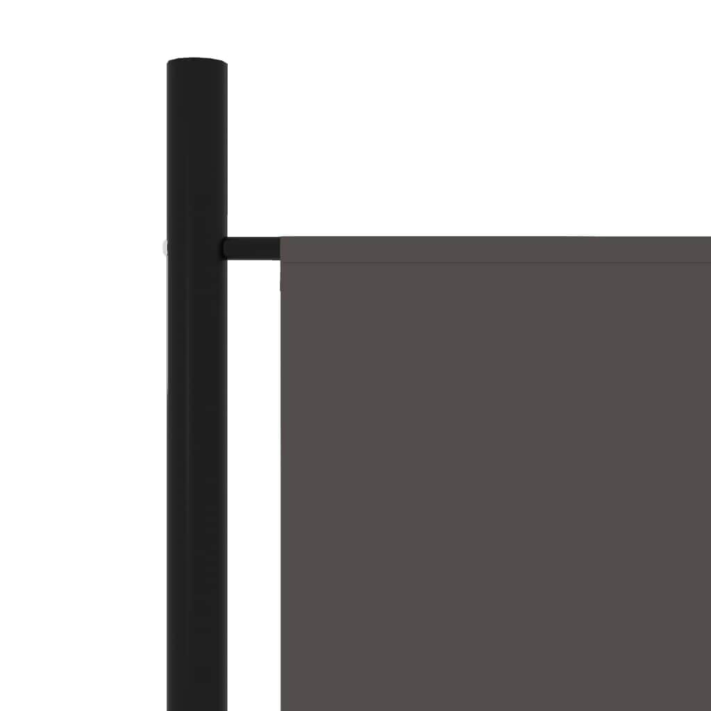 3-Panel Room Divider Anthracite