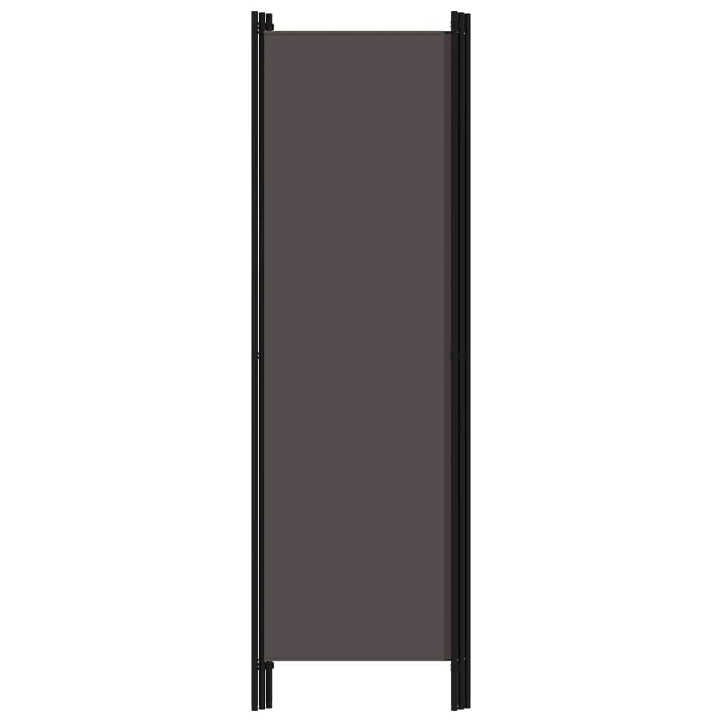 3-Panel Room Divider Anthracite