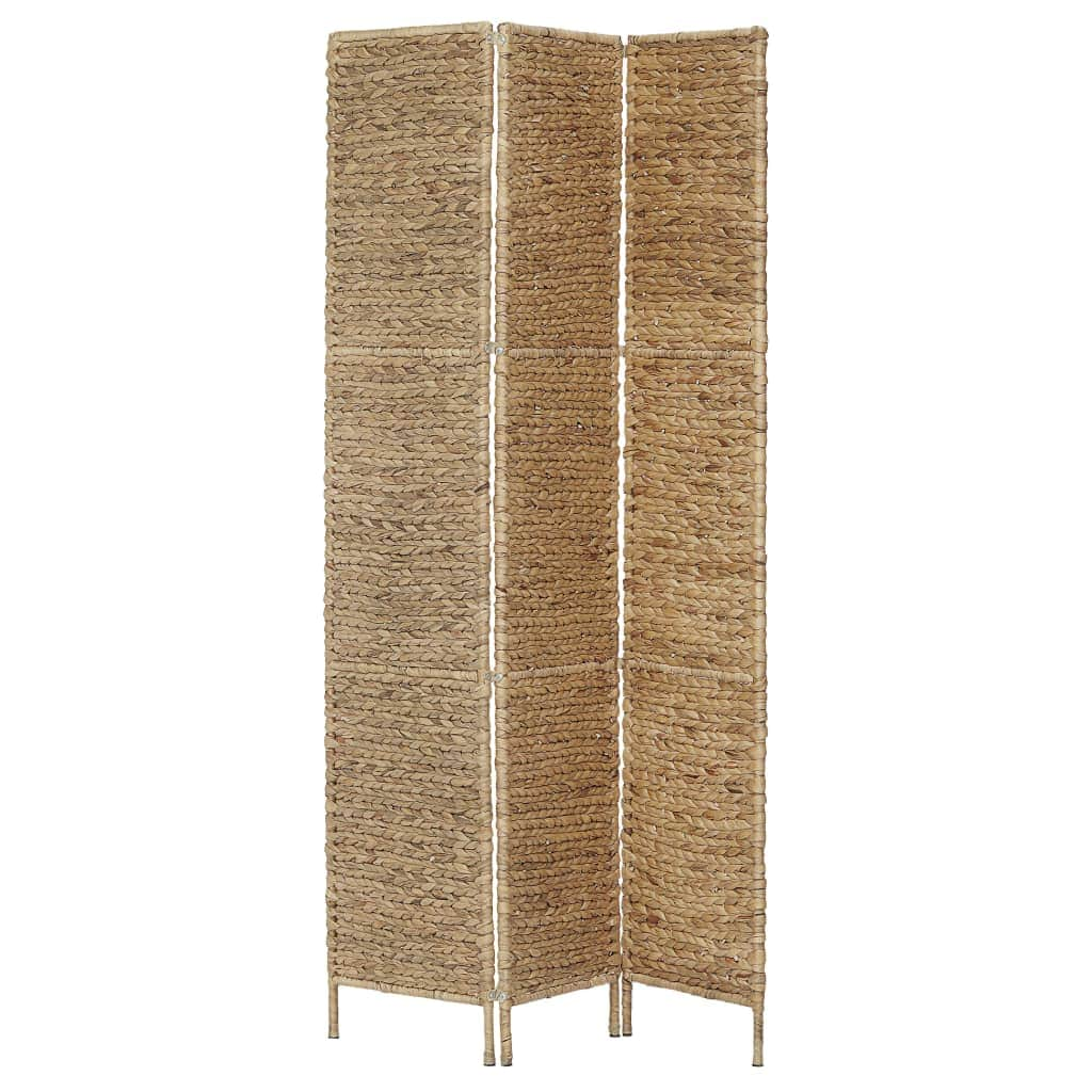 3-Panel Room Divider Water Hyacinth