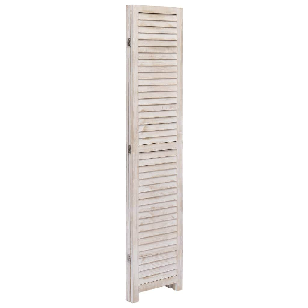 3-Panel Room Divider White