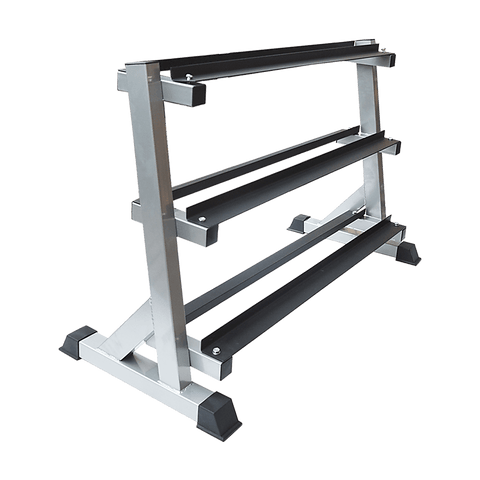 3-Tier Dumbbell Rack - Weight Storage