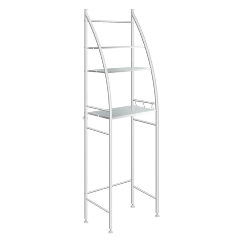 3 Tier Over Toilet Storage Shelf White