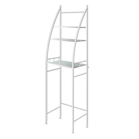 3 Tier Over Toilet Storage Shelf White