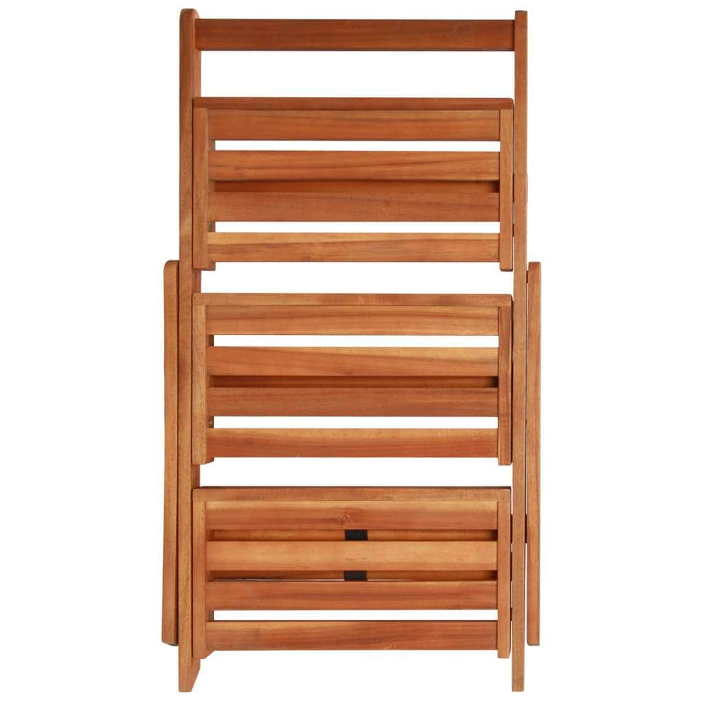 3-Tier Plant Stand  Solid Acacia Wood