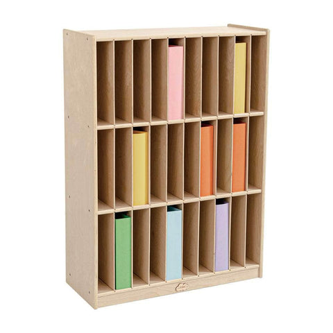 30 Cubby Vertical File Organiser Storage Cabinet