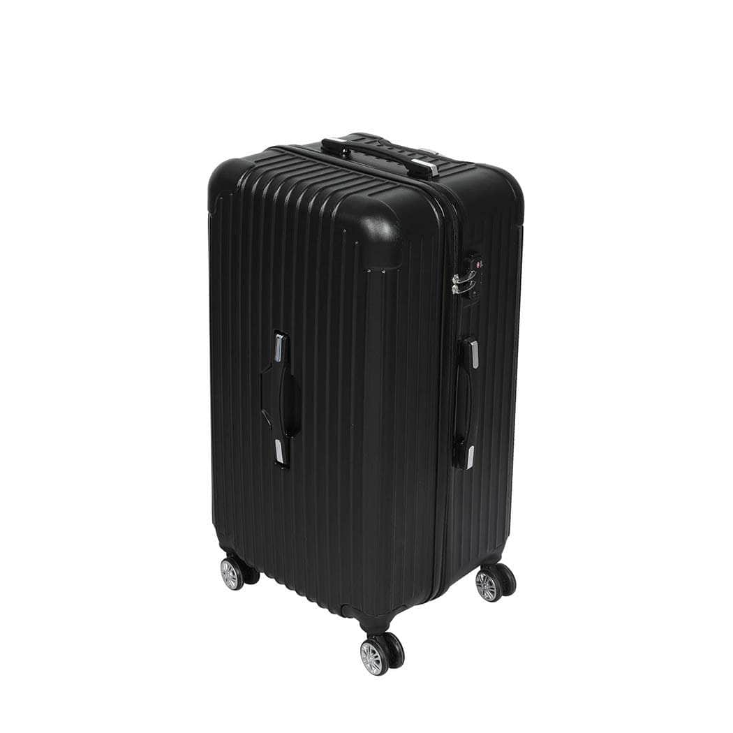 30" Trunk Luggage Travel Black