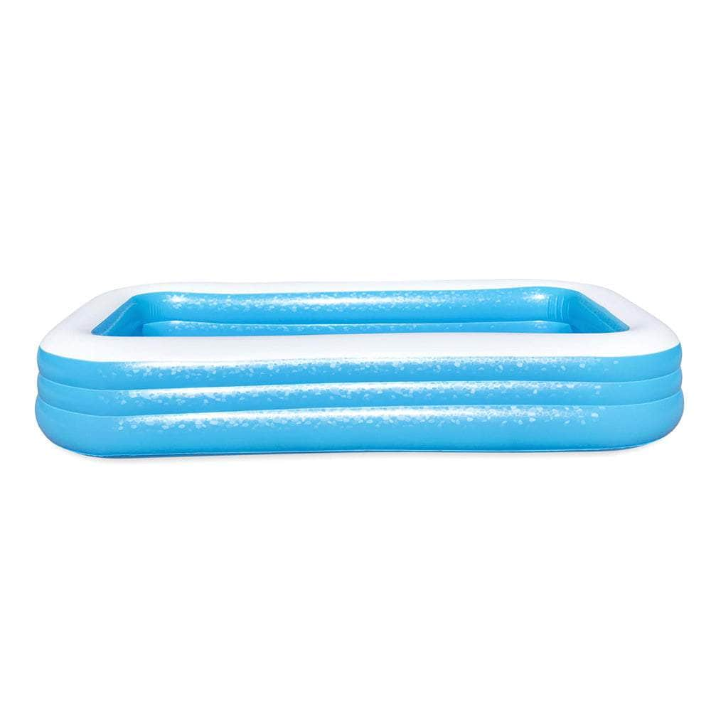 305X183X56Cm Inflatable Above Ground Swimming Pool 1161L