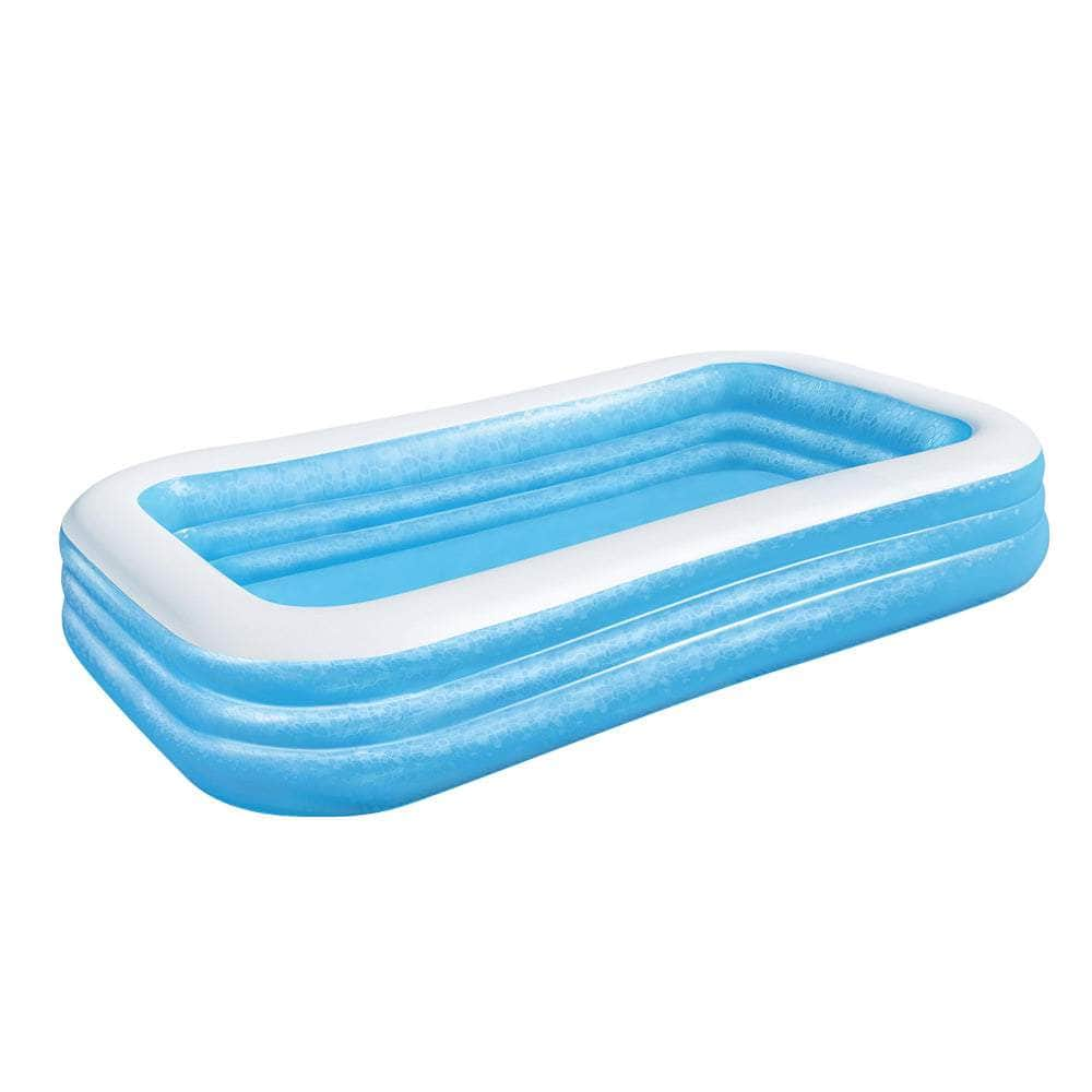 305X183X56Cm Inflatable Above Ground Swimming Pool 1161L