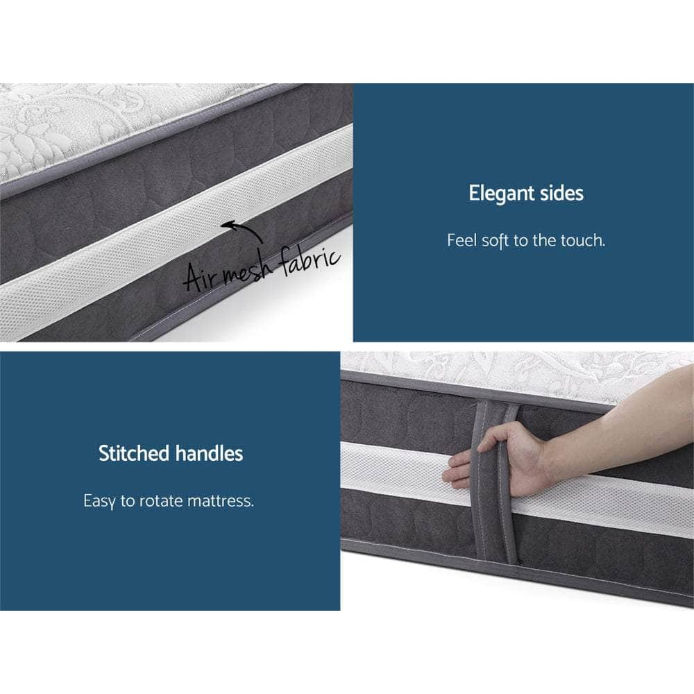 30cm Mattress Pocket Spring Double