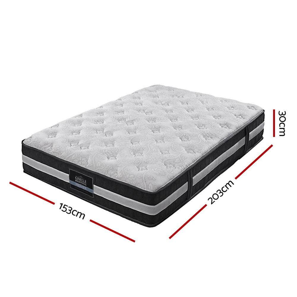 30cm Mattress Pocket Spring Queen