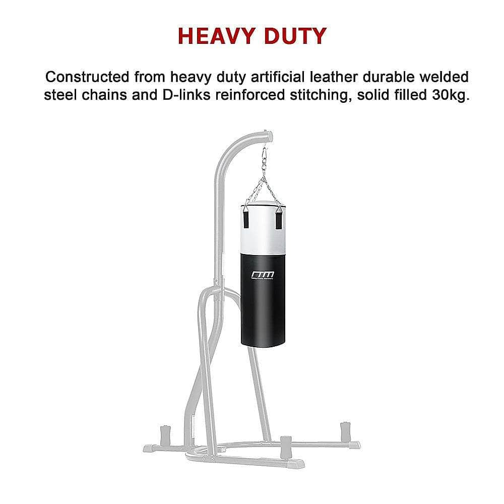 30kg Heavy-Duty Punching Bag - Solid Filled