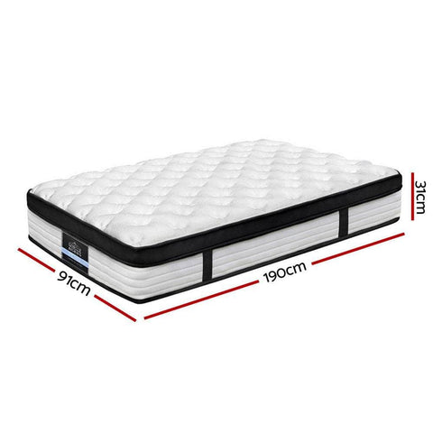 31cm Mattress Euro Top Single