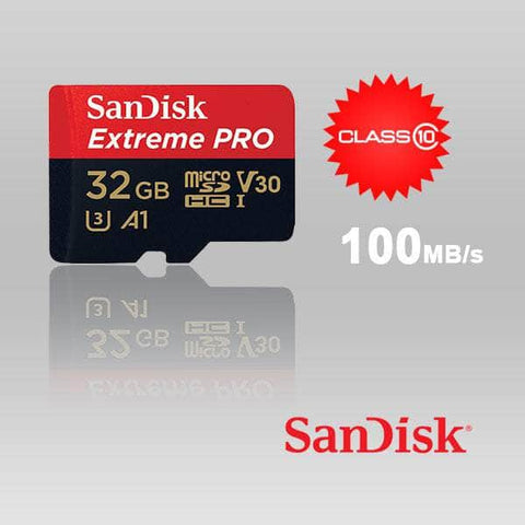 32Gb Micro Sdhc Extreme Pro 4K , A1 V30, Uhs-I/ U3, 100Mb/S