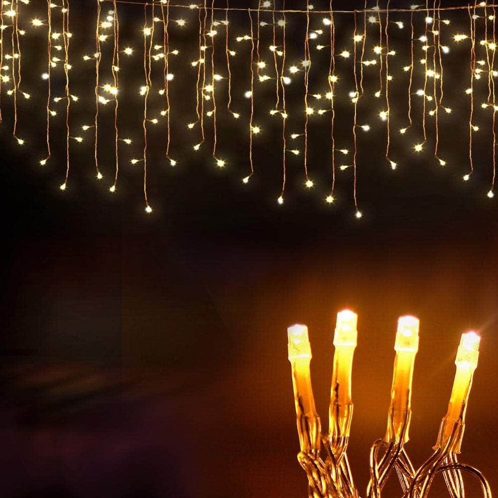 32M Christmas Lights Icicle String Light 960 LED