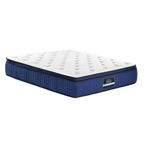 34cm Mattress Cool Gel Memory Foam 7 Zone Double