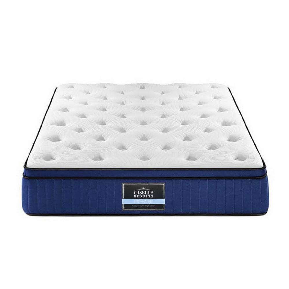 34cm Mattress Cool Gel Memory Foam 7 Zone Double