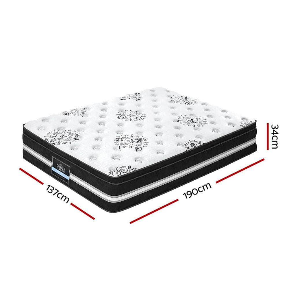 34cm Mattress Cool Gel Memory Foam Double