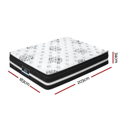 34cm Mattress Cool Gel Memory Foam King