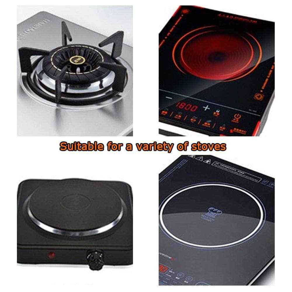 34Cm Stainless Steel Non-Stick Stir Fry Cooking Kitchen With Lid Honeycomb