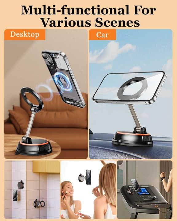 360° Magnetic Phone Holder - Strong Suction