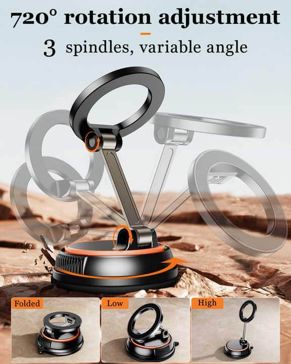 360° Magnetic Phone Holder - Strong Suction