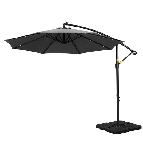 3M Outdoor Cantilever Umbrella with LED Base