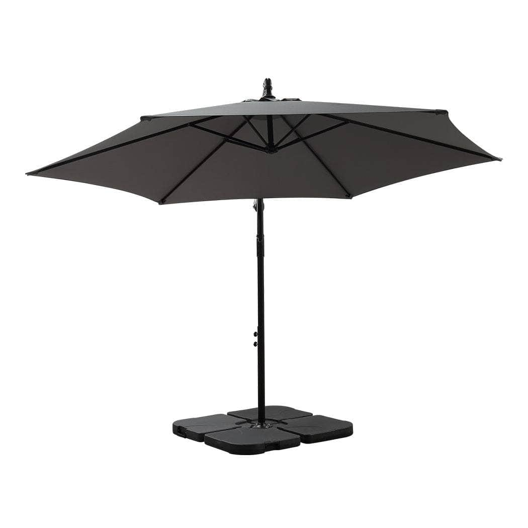 3M Outdoor Garden Patio Beach Umbrellas Base Stand Cover