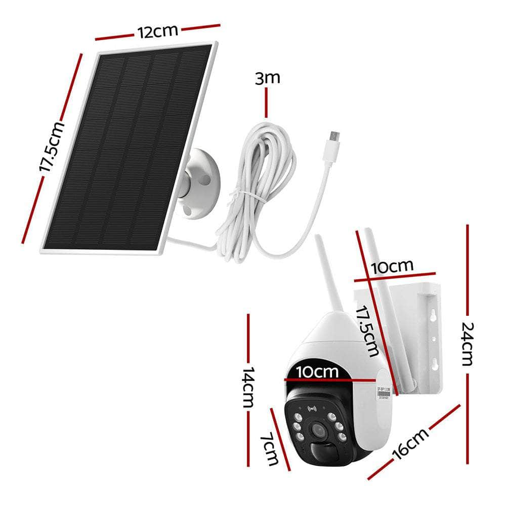 3MP Security Camera Solar Panel