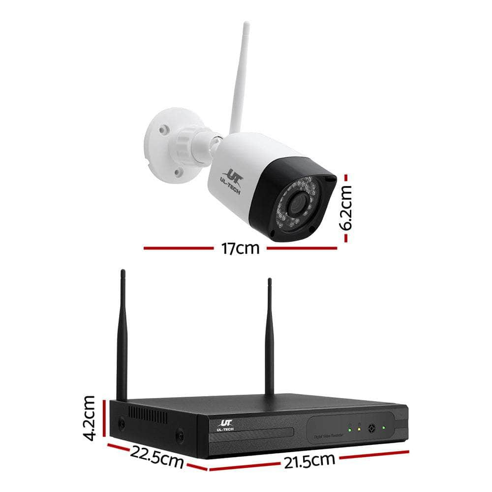 3MP Wireless CCTV 8CH 4/8 Square Camera