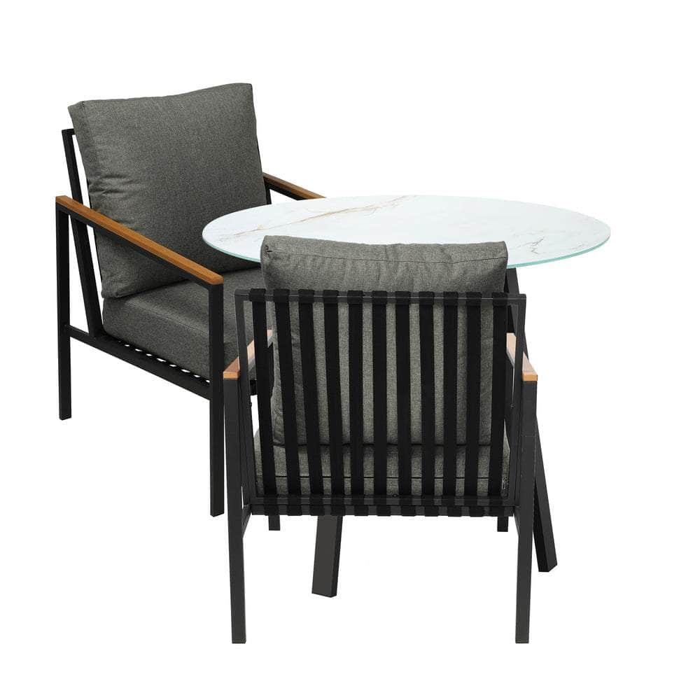 3PCS/5PCS Outdoor Dining Setting Patio Bistro Set