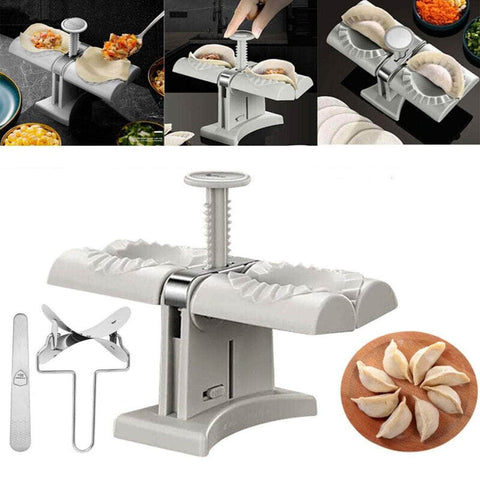 3Pcs Double Head Dumpling Mould Automatic Dumpling Maker