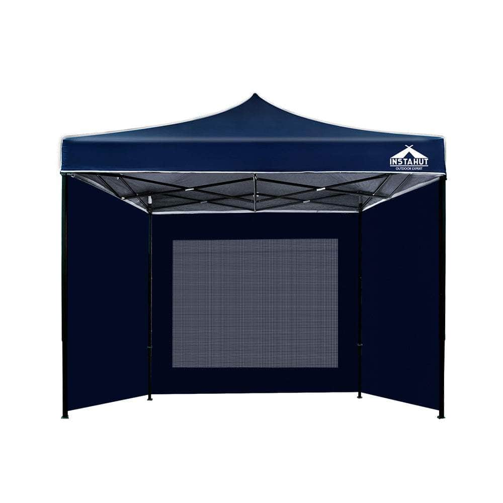 3x3m Pop Up Gazebo Marquee Folding Wedding Tent Navy