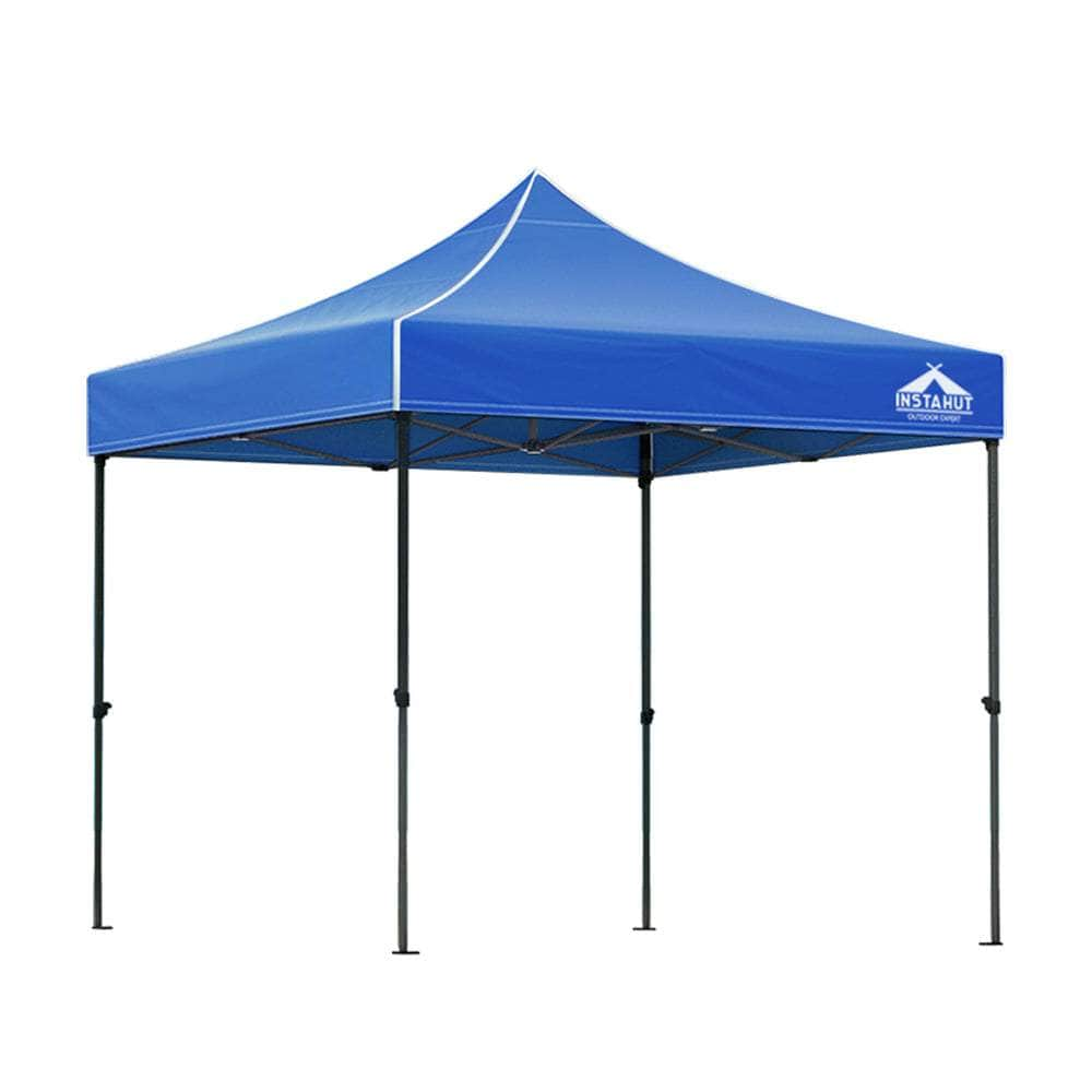 3x3m Pop Up Gazebo Marquee - Outdoor Canopy Shade Blue