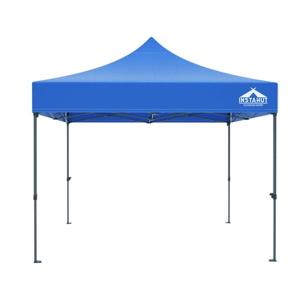 3x3m Pop Up Gazebo Marquee - Outdoor Canopy Shade Blue