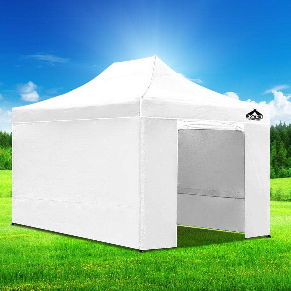 3X4.5 Pop Up Marquee Folding Tent - White