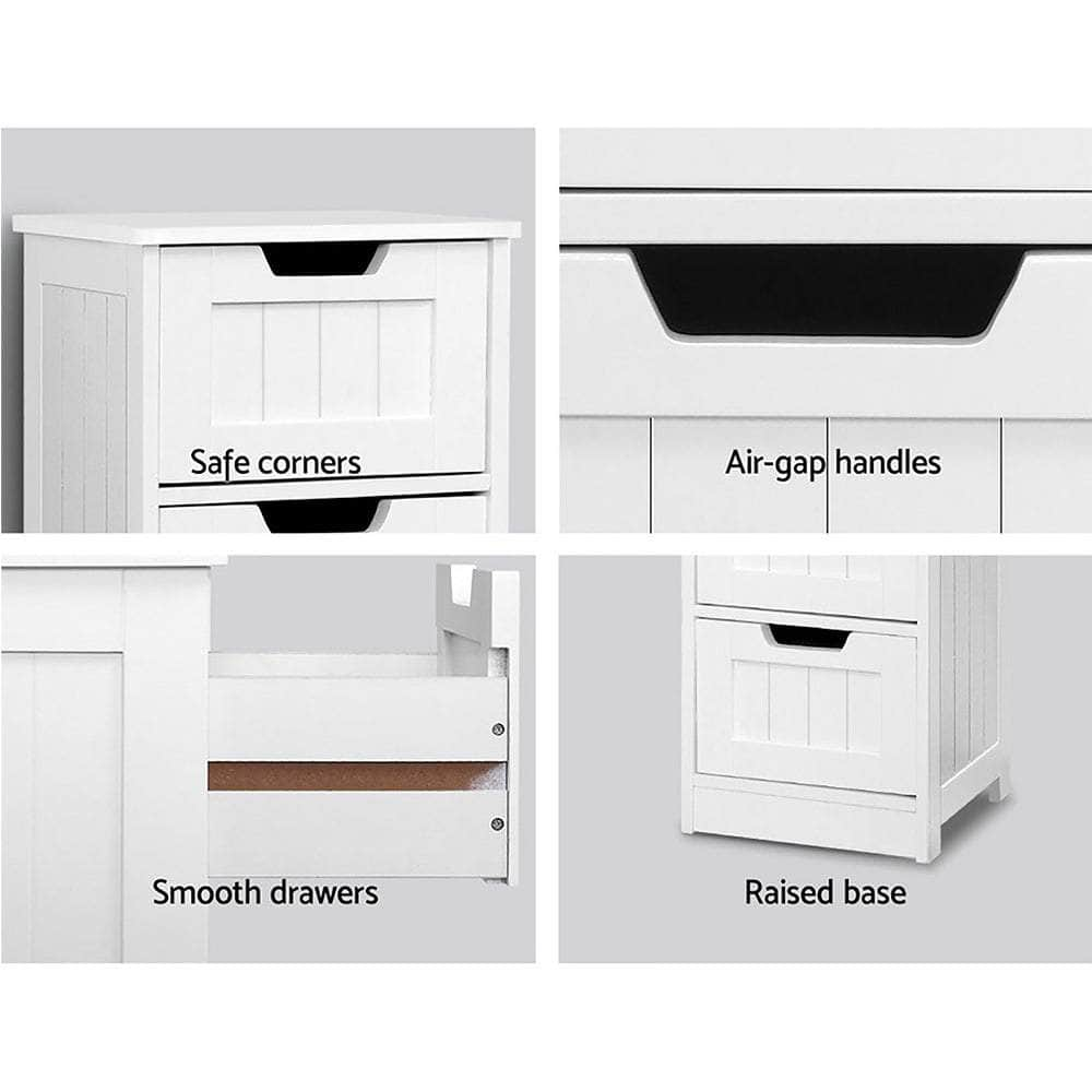 4 Chest Of Drawers - Leesa White