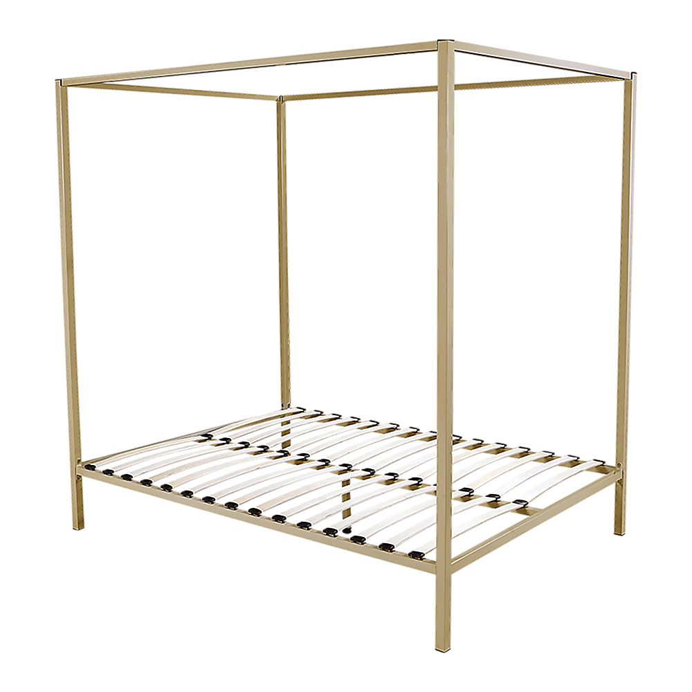 4 Four Poster Queen Bed Frame