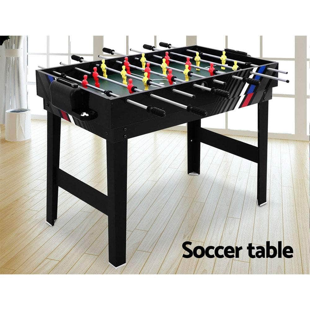 4-In-1 Games Table Soccer Foosball Pool Tennis Air Hockey