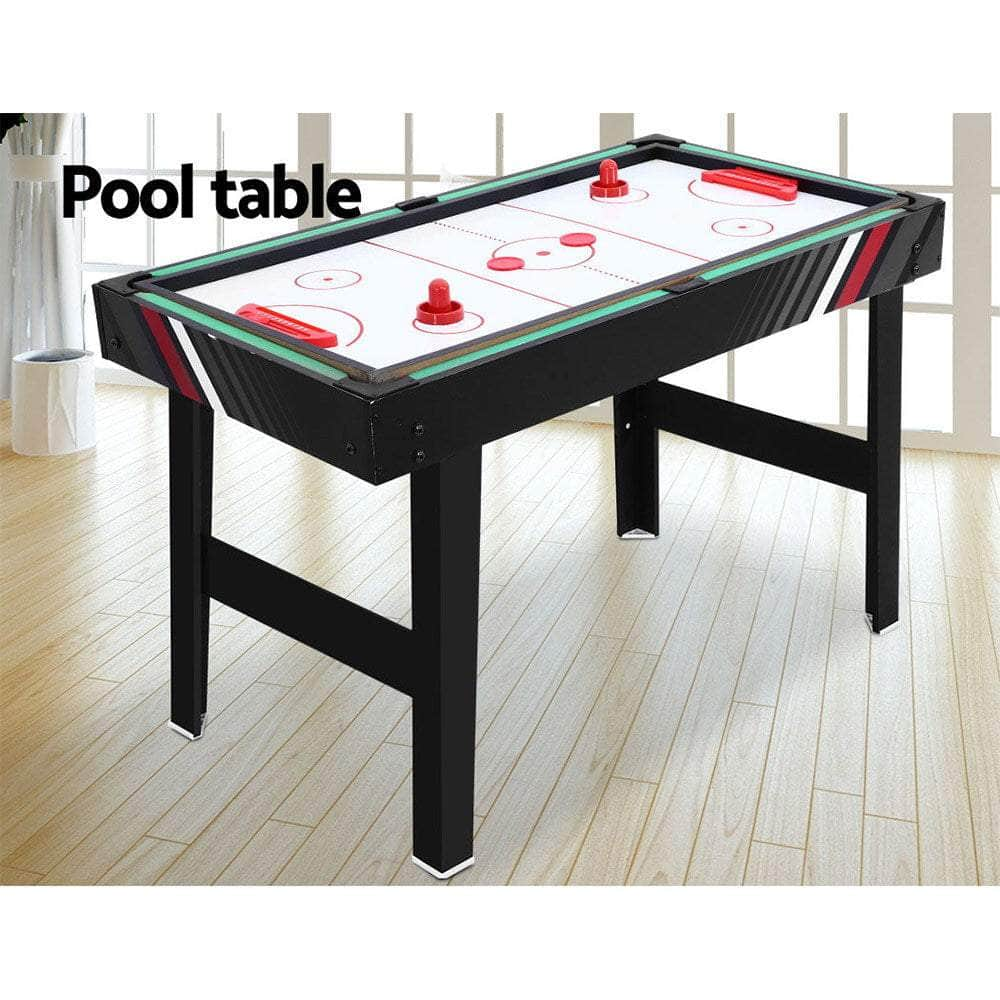 4-In-1 Games Table Soccer Foosball Pool Tennis Air Hockey