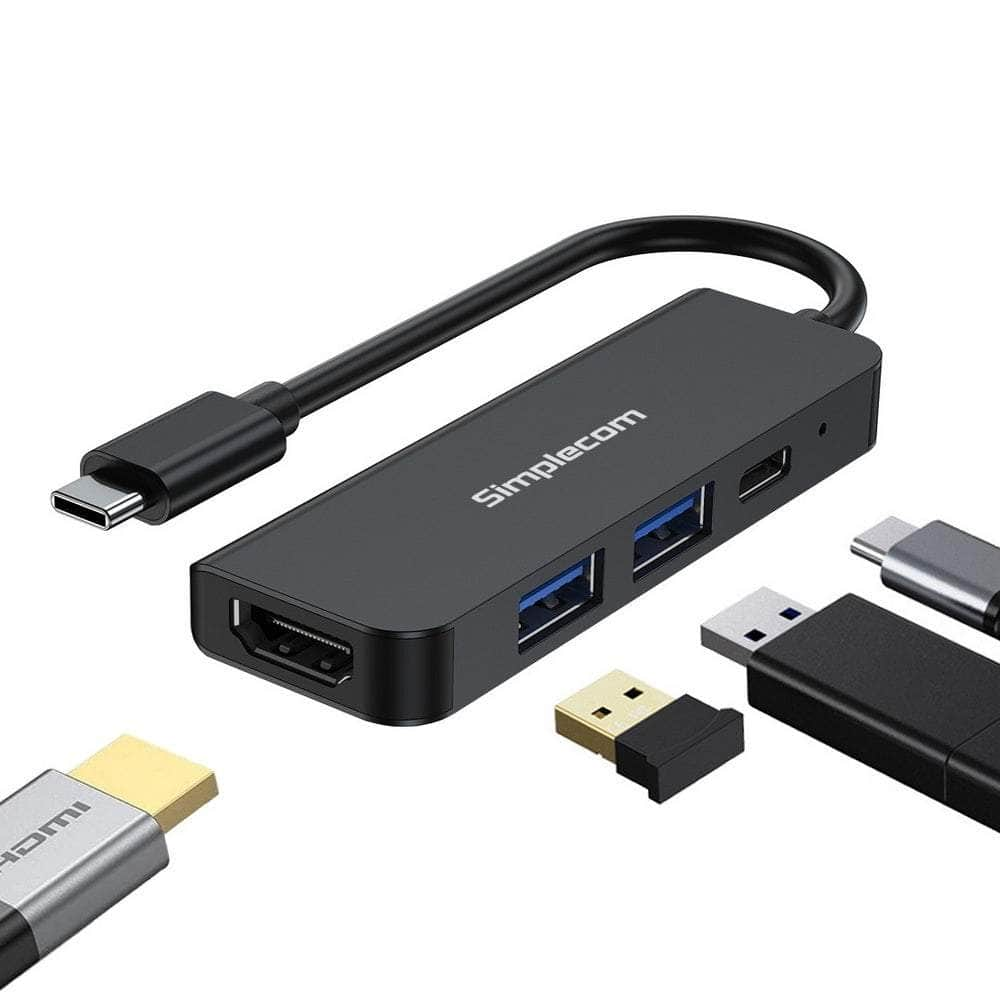 4-in-1 Multiport Adapter Hub USB 3.0 HDMI 4K PD