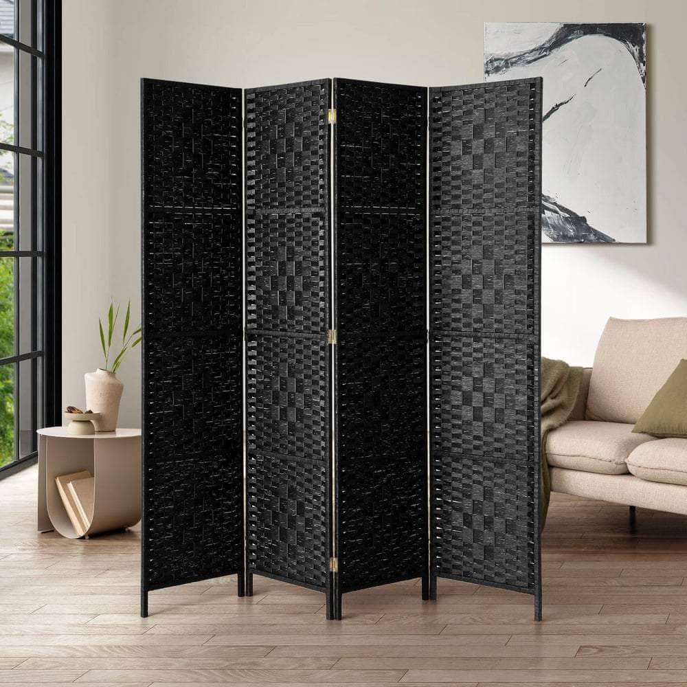 4 Panel Room Divider Privacy Screen