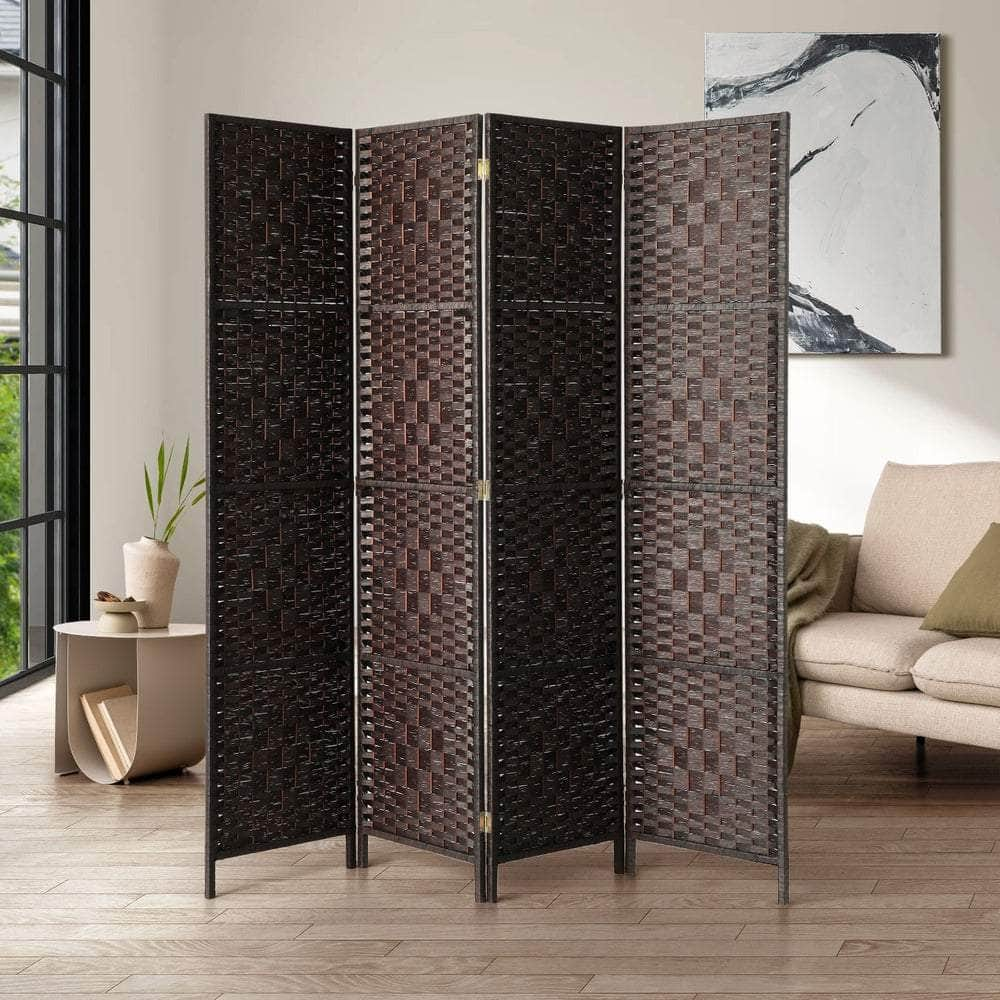 4 Panel Room Divider Privacy Screen