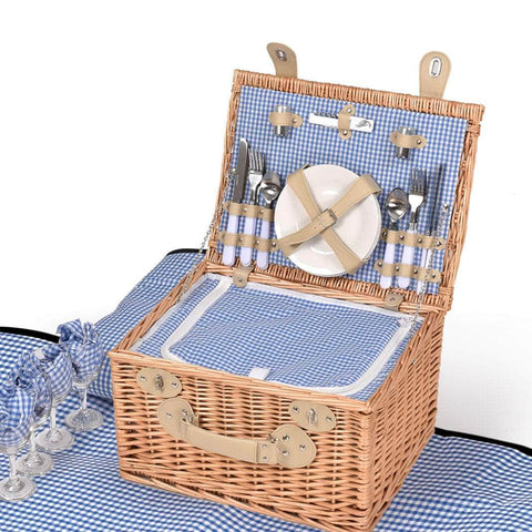 4 Person Picnic Basket Baskets Set