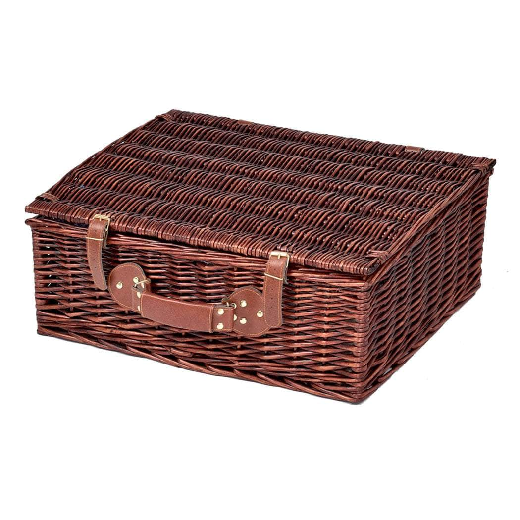 4-Person Picnic Basket Baskets Set Outdoor