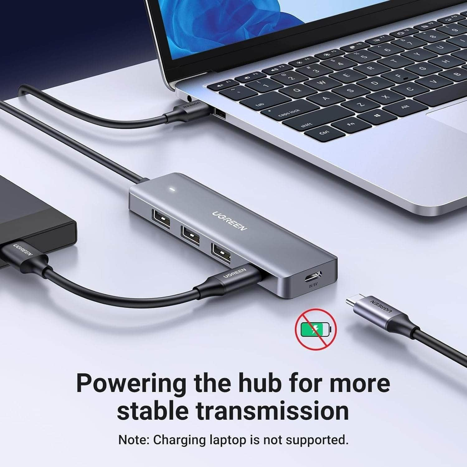 4-Port USB 3.0 Hub