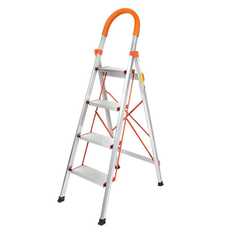 4 Step Ladder Folding Aluminium