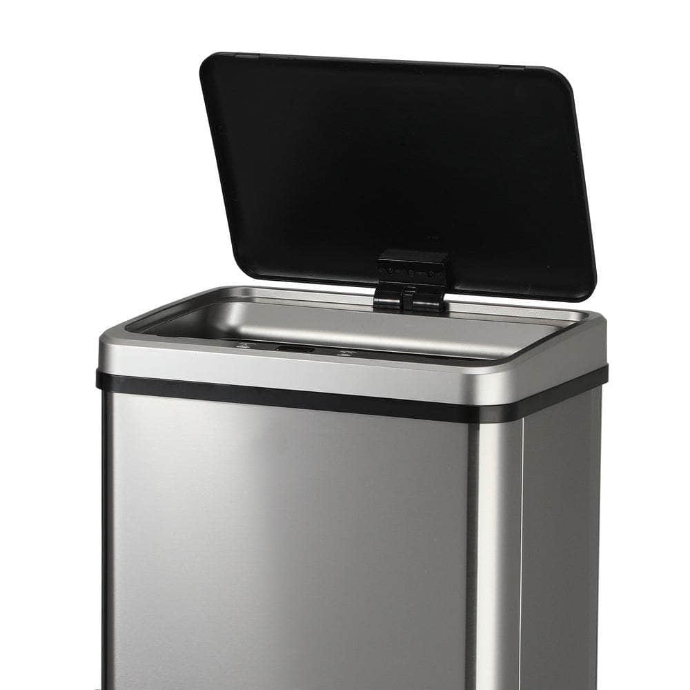 40/50/60L Motion Sensor Bin Automatic Silver/Black