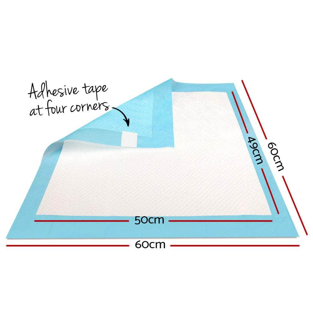 400Pcs Super Absorbent Blue Pet Training Pads 60X60Cm