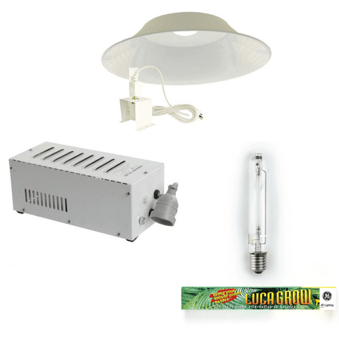 400W Hps Grow Light Kit With Lucagrow Bulb And 730Mm Deep Bowl Reflector